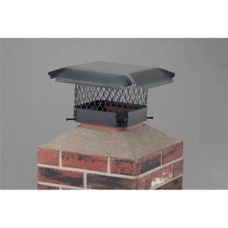 HY-C COMPANY HY-C CBO1313 Draft King 13 in. Single Flue Painted Galvanized Steel - Black CBO1313